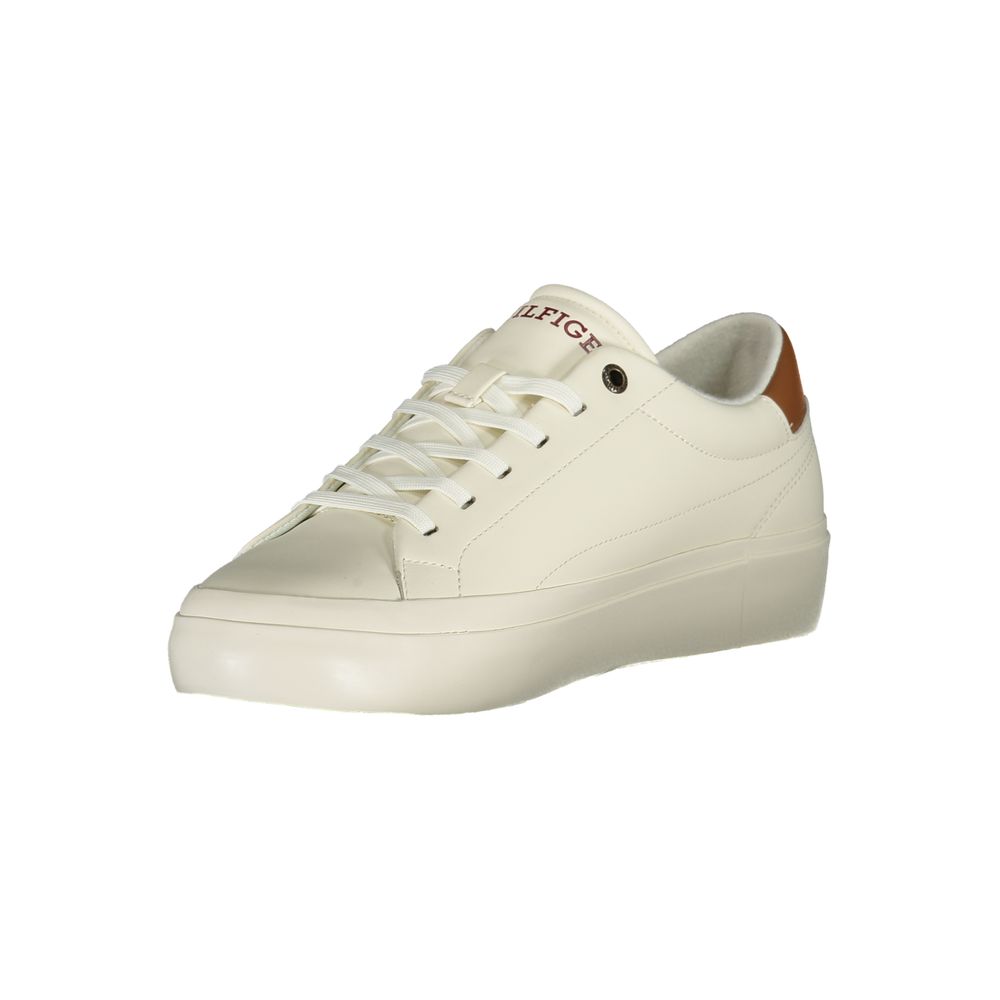 Weißer Polyethylen-Herren-Sneaker