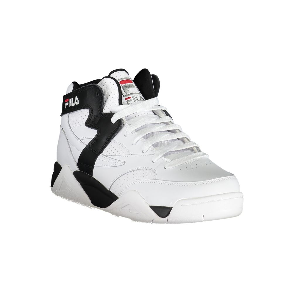 High-Top-Sport-Schnürsneaker mit Kontrastdetails
