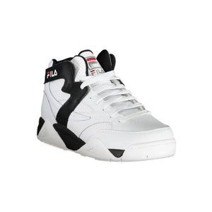 High-Top-Sport-Schnürsneaker mit Kontrastdetails