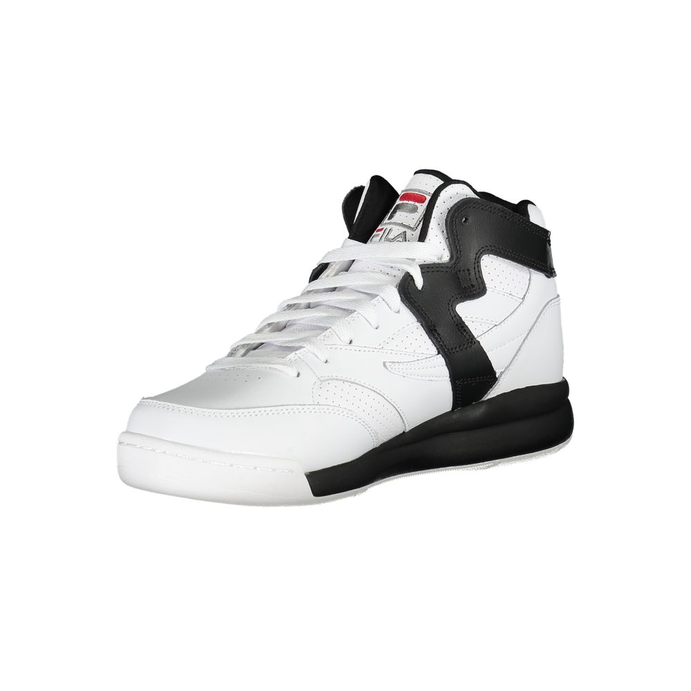 High-Top-Sport-Schnürsneaker mit Kontrastdetails