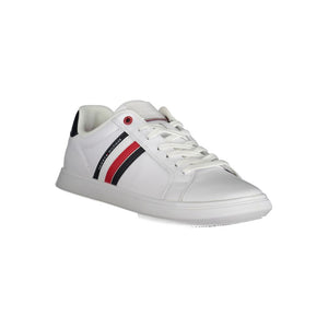 Schlichte Schnür-Sneaker mit Kontrastdetails