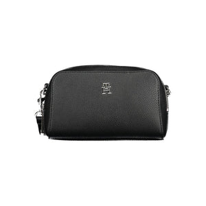 Schwarze Handtasche aus Polyethylen