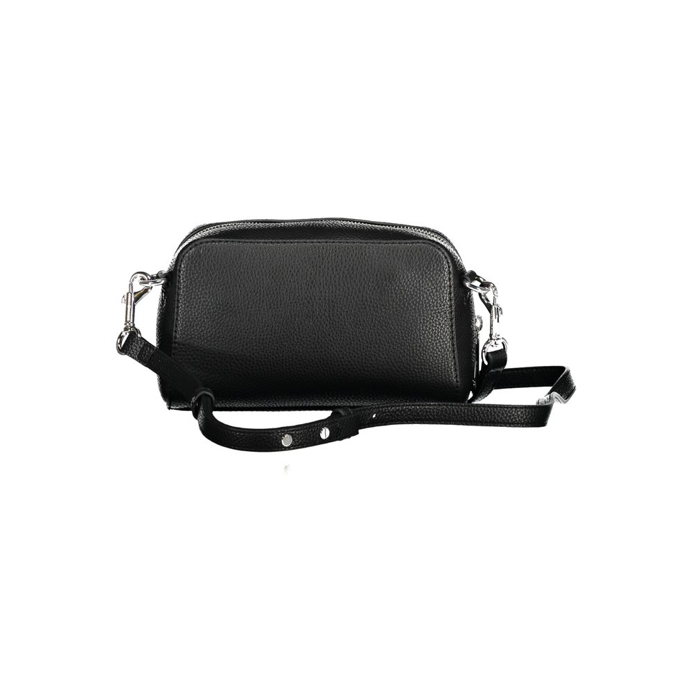 Schwarze Handtasche aus Polyethylen