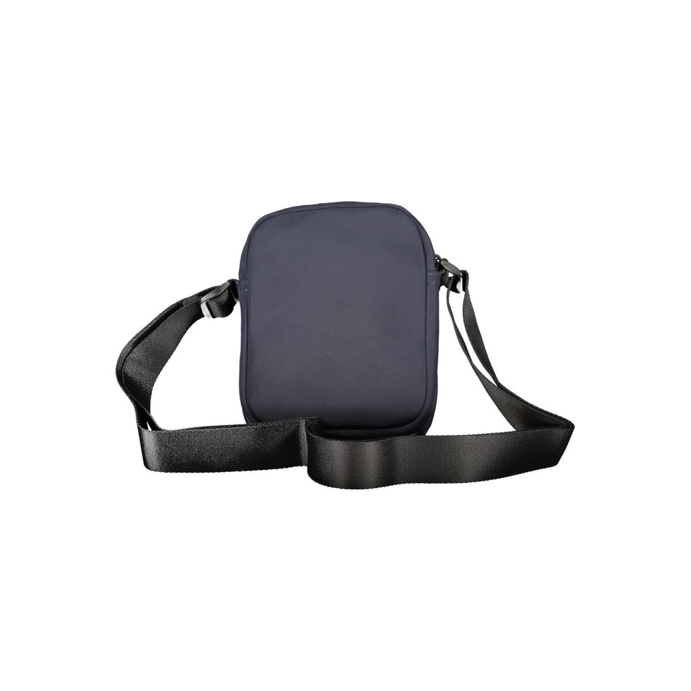 Blaue Umhängetasche aus Polyester