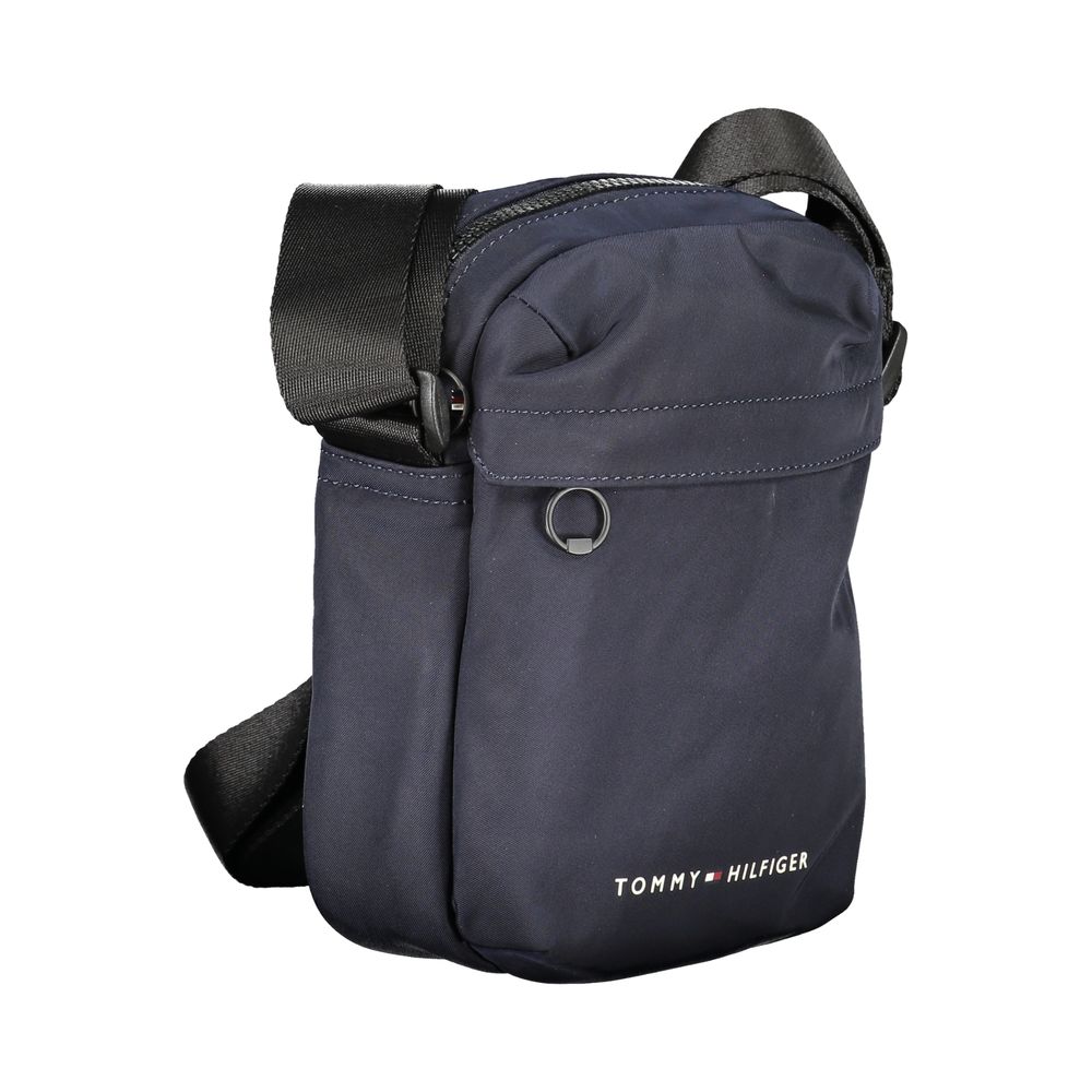 Blaue Umhängetasche aus Polyester