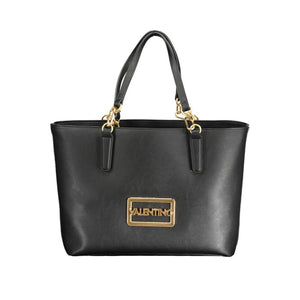 Schwarze Handtasche aus Polyethylen