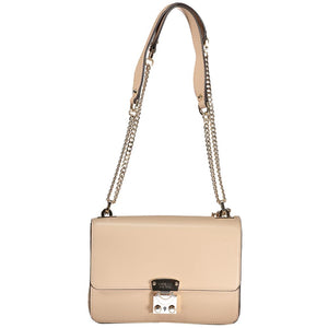 Beige Polyethylen Handtasche