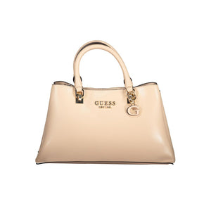 Beige Polyethylen Handtasche