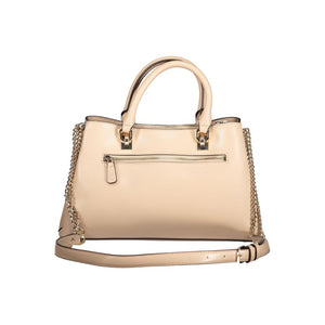 Beige Polyethylen Handtasche