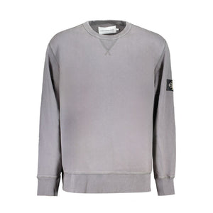 Brauner Baumwollpullover für Herren