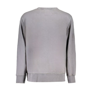 Brauner Baumwollpullover für Herren