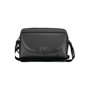Schwarze Handtasche aus Polyethylen