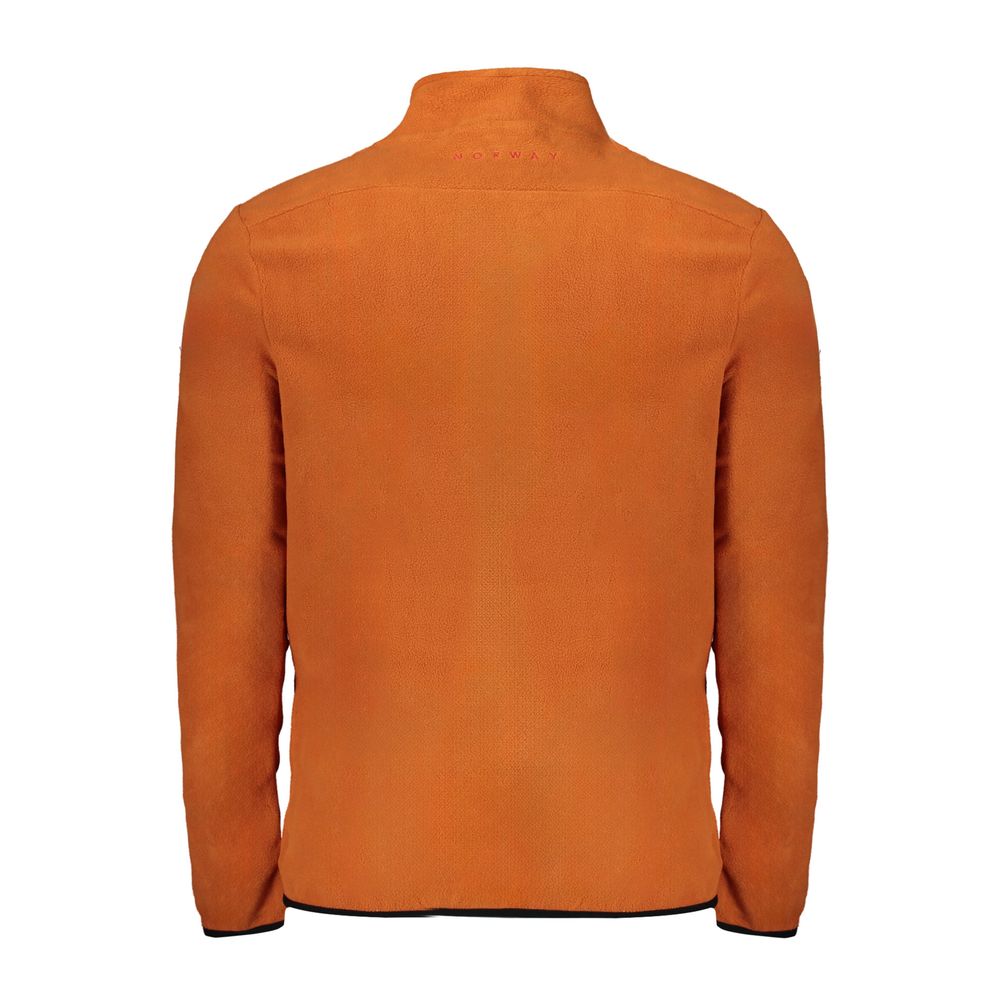 Brauner Polyester-Herrenpullover