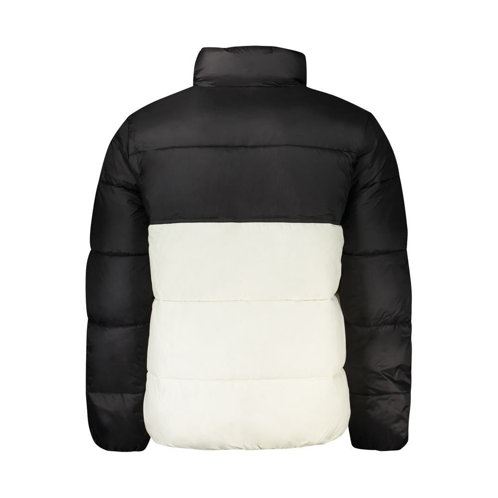 Weiße Polyester-Herrenjacke