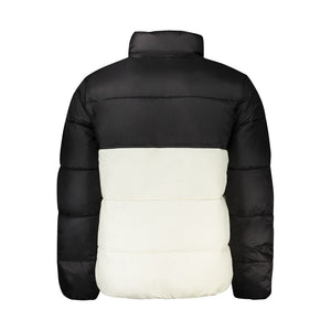 Weiße Polyester-Herrenjacke