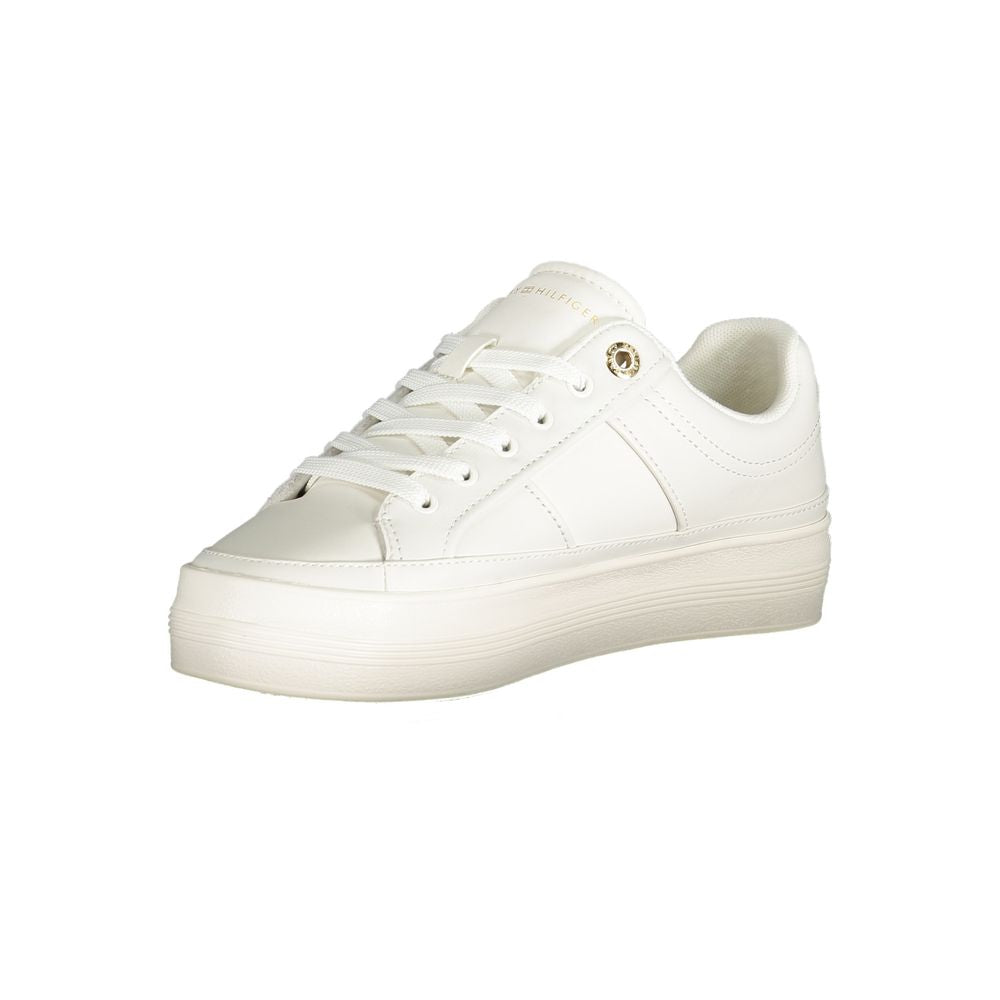 Weiße Polyethylen Damen Sneaker