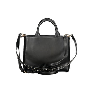 Schwarze Polyethylen Damenhandtasche
