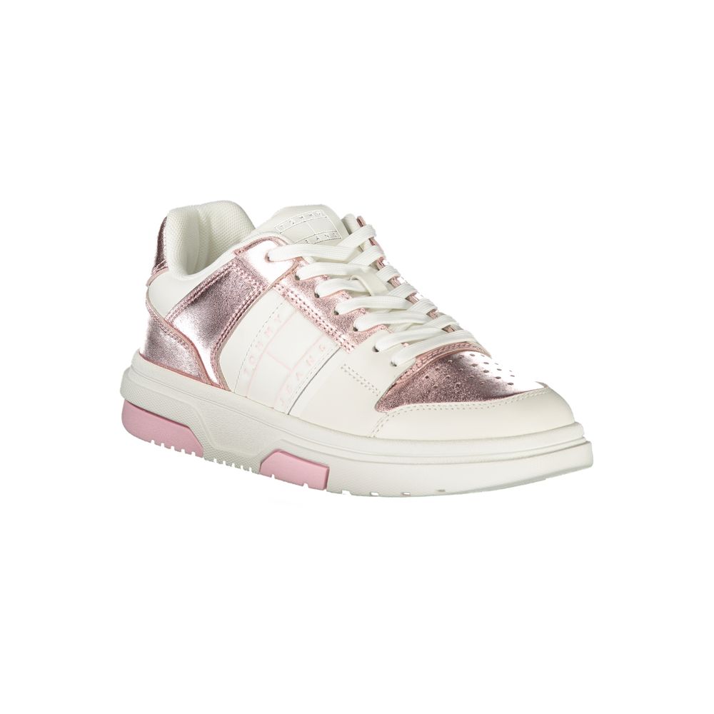 Weiße Polyethylen Damen Sneaker