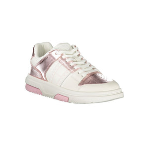 Weiße Polyethylen Damen Sneaker