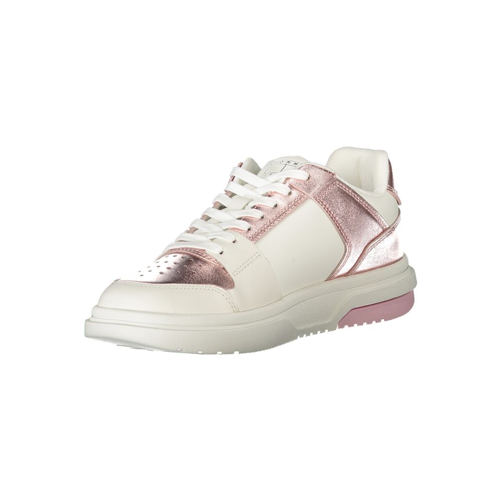 Weiße Polyethylen Damen Sneaker