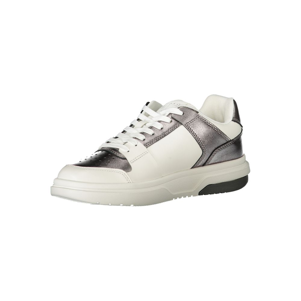 Weiße Polyethylen Damen Sneaker