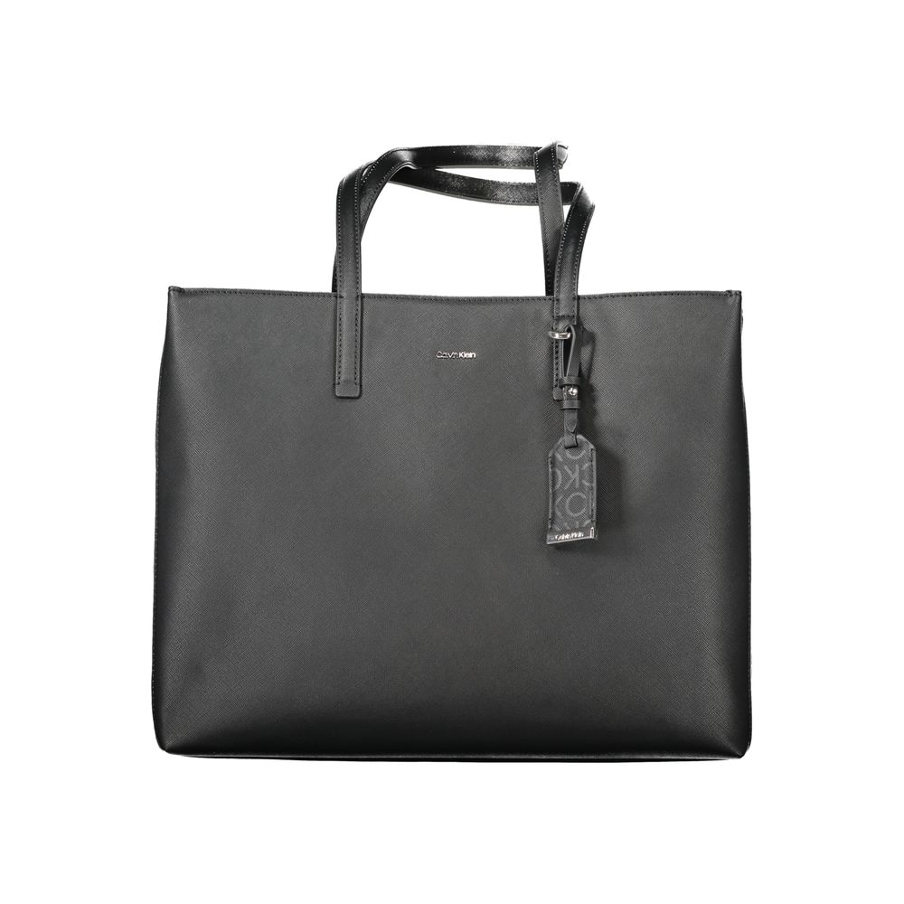 Schwarze Polyethylen Damenhandtasche