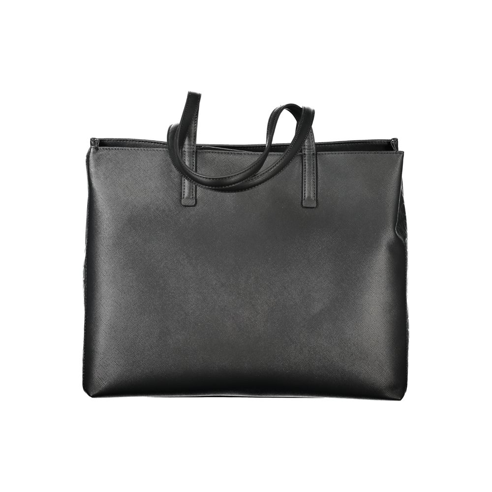 Schwarze Polyethylen Damenhandtasche