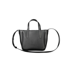 Schwarze Polyethylen Damenhandtasche