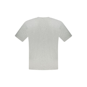 Brown Cotton Men T-Shirt