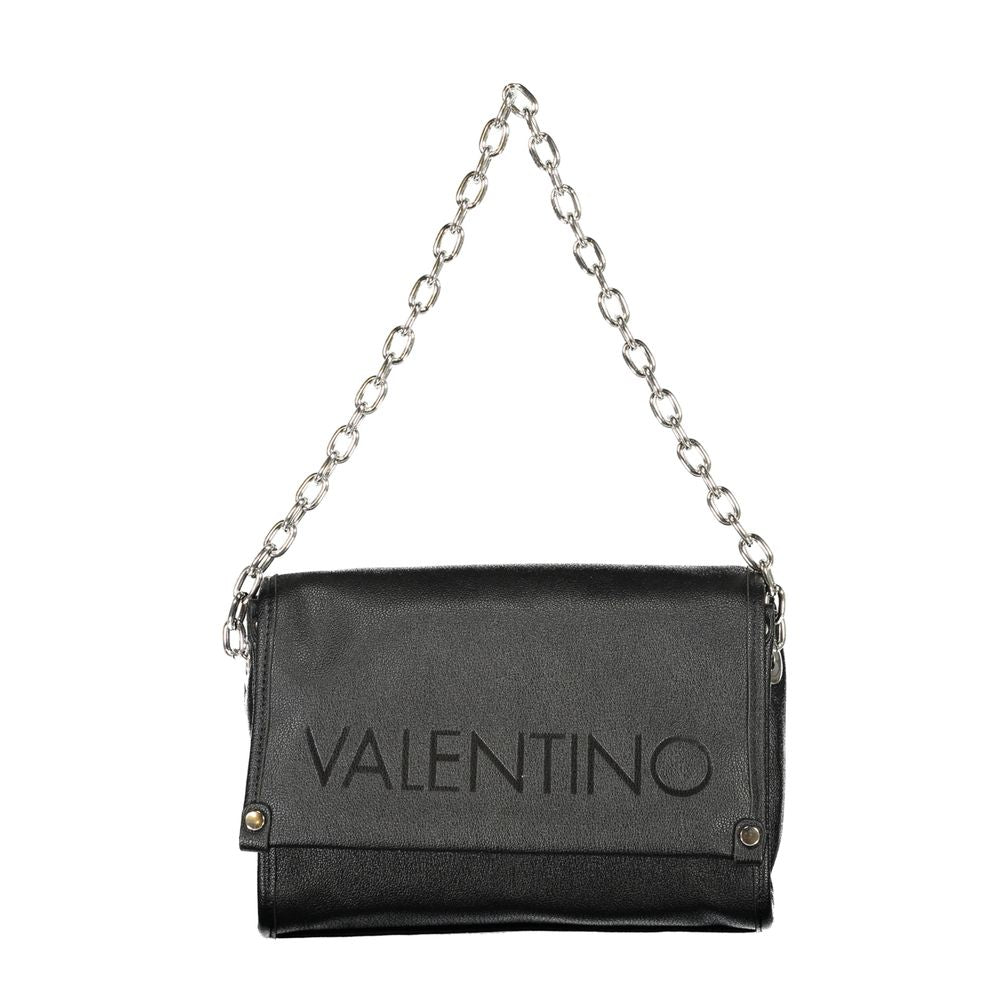 Schwarze Handtasche aus Polyethylen