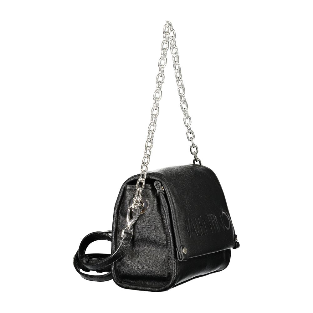 Schwarze Handtasche aus Polyethylen