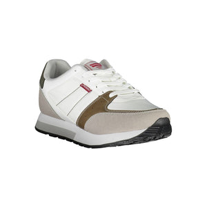 Weiße Polyester Herren Sneaker