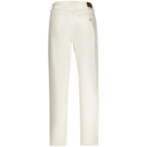 White Cotton Women Jean