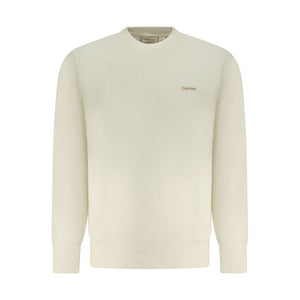 Beigefarbener Baumwollpullover