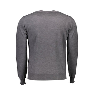 Brauner Wollpullover für Herren