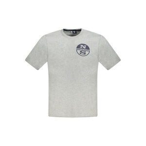 Brown Cotton Men T-Shirt