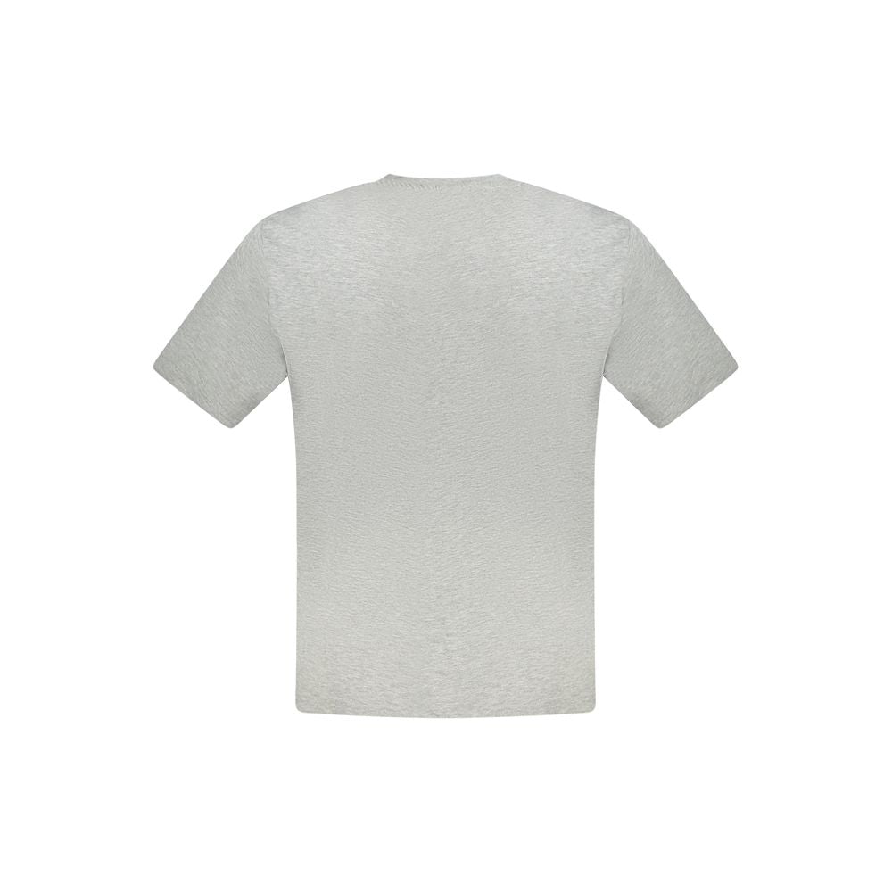 Braunes Herren-T-Shirt aus Baumwolle