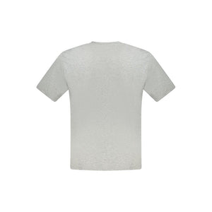 Brown Cotton Men T-Shirt