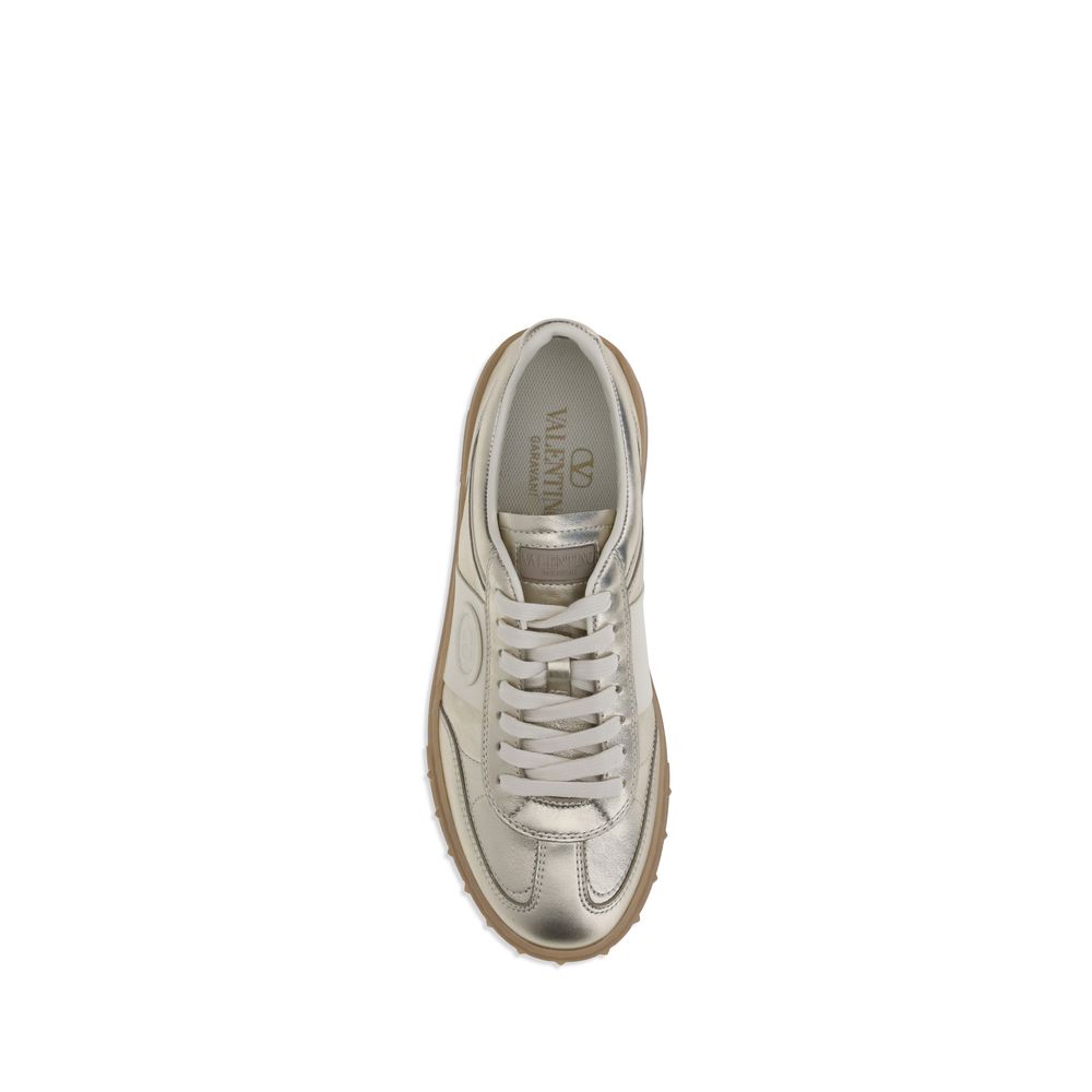 Upvillage Sneakers aus laminiertem Leder