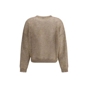 Perforierter Pullover