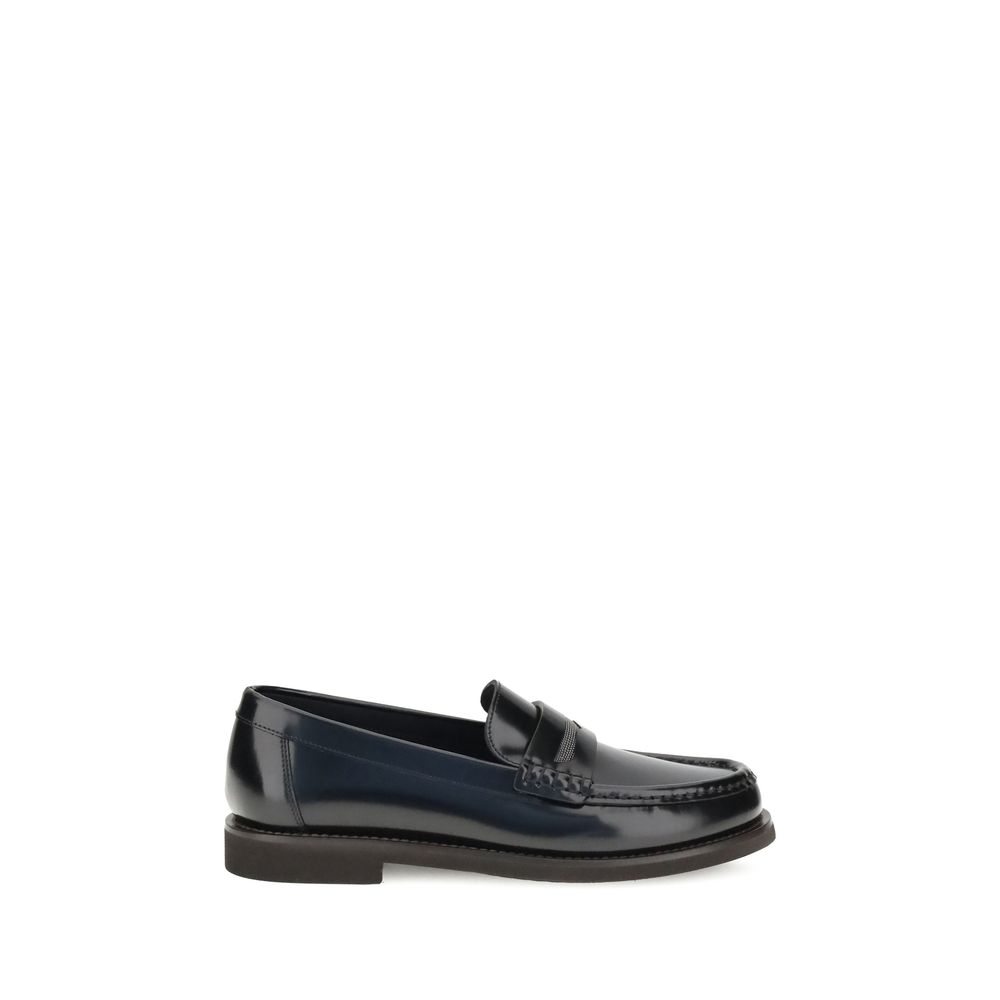 Leder-Loafer