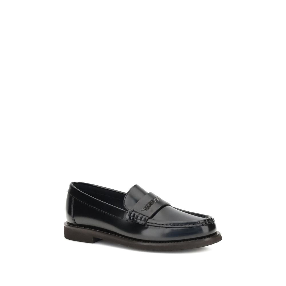 Leder-Loafer