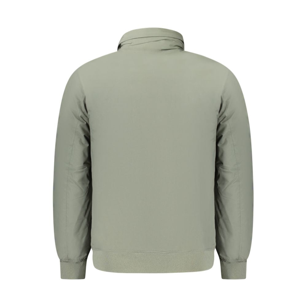 Grüne Polyamid-Herrenjacke