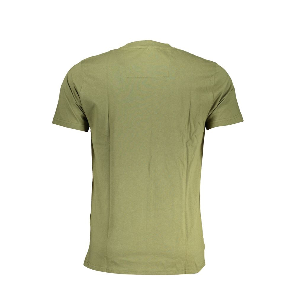 Grünes Baumwoll-T-Shirt
