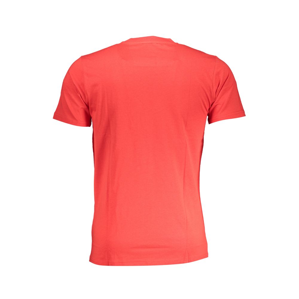 Rotes Baumwoll-T-Shirt