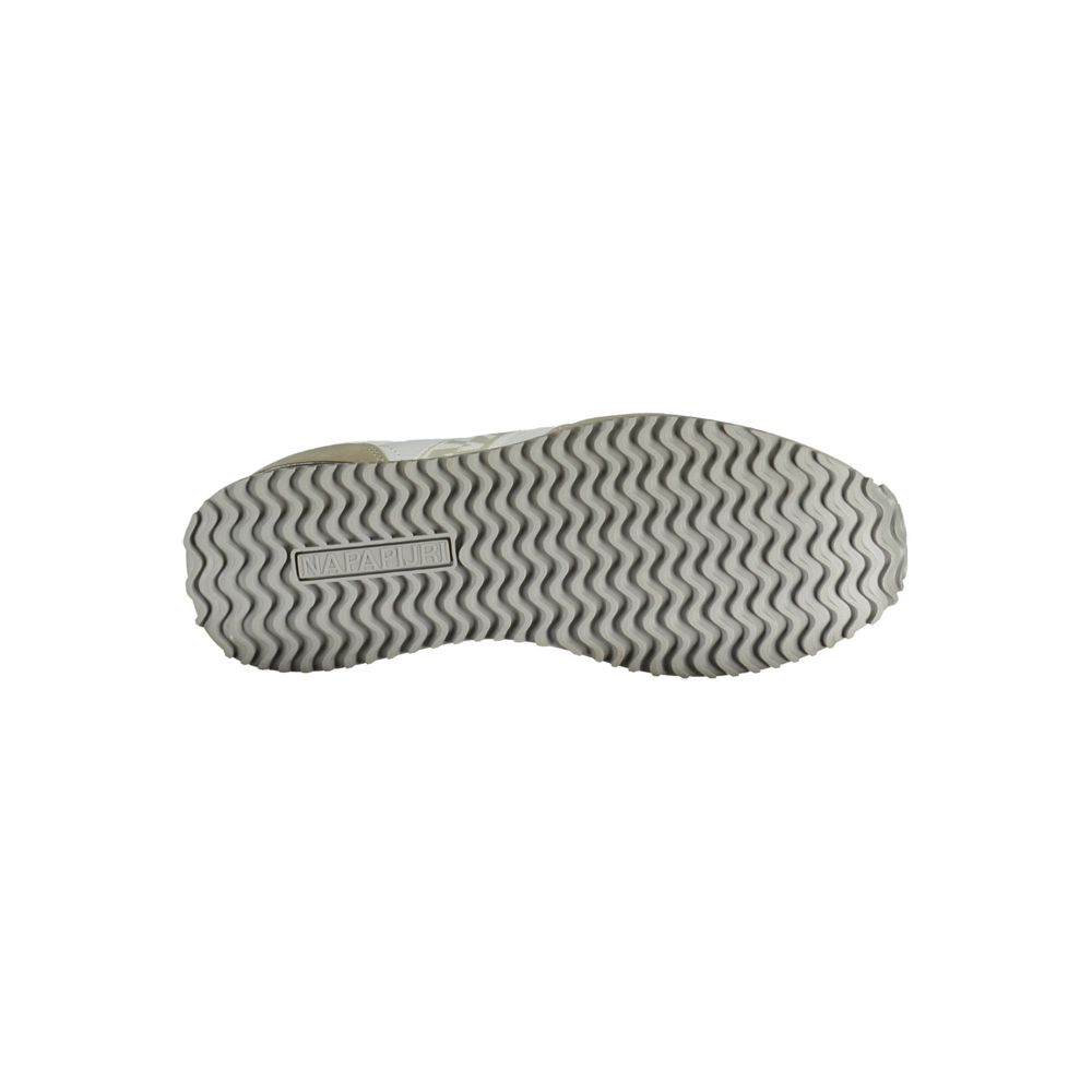 Weiße Polyester Herren Sneaker