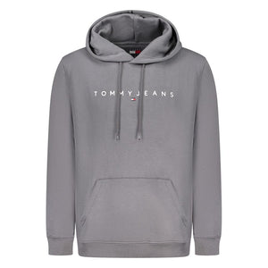 Gray Cotton Men Sweater