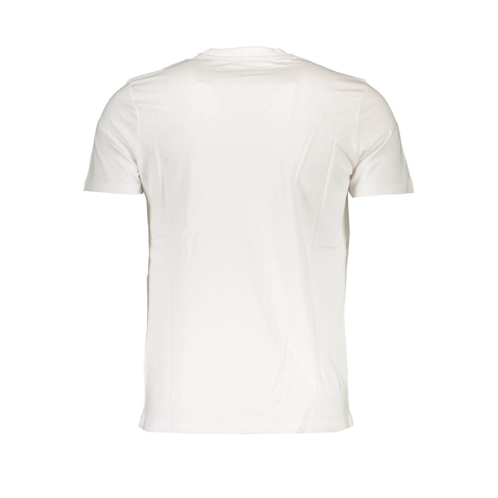 Weißes Herren-T-Shirt aus Baumwolle
