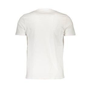 Weißes Herren-T-Shirt aus Baumwolle