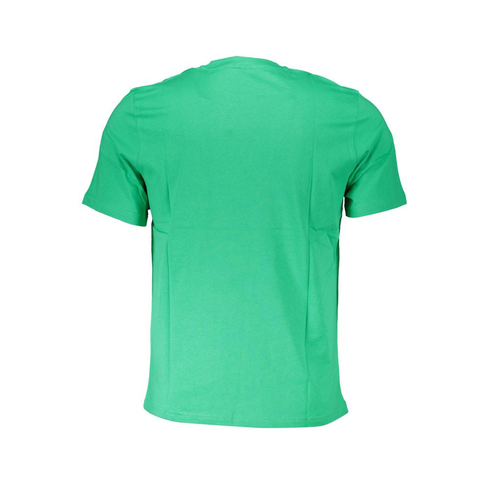 Grünes Baumwoll-T-Shirt